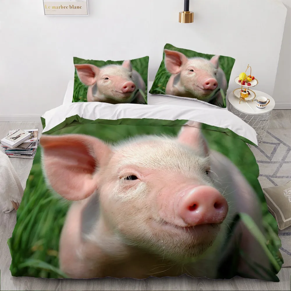 White 3D Bedding Sets for Pet, Edredon,