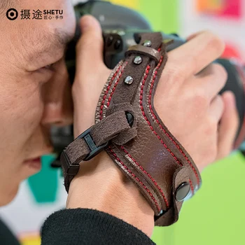 

Camera Wrist Strap Hand Belt Wrist Band with 1/4 Quick Release Plate for Ball head tripod p50 Arca-Swiss RRS Manfrotto YUNTENG