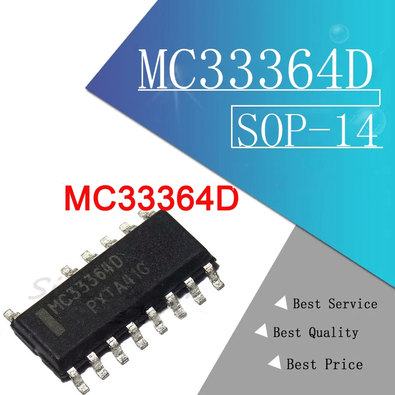10 x MC34C86D MC33-1694 MC34C86 SOP Integrated Circuit Chip