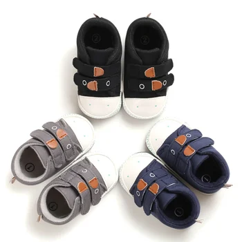 

Casual Baby Boy Shoes Canvas Animal Cartoon Print Cute Comfortable Soft Bottom Toddler Shoes