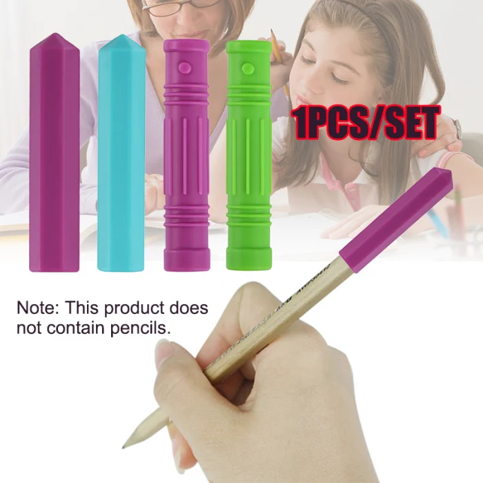 Chewelry Sensory мальчики девочки жевательный карандаш жевательные топперы Силиконовая ручка колпачок Прорезыватель@ ZJF