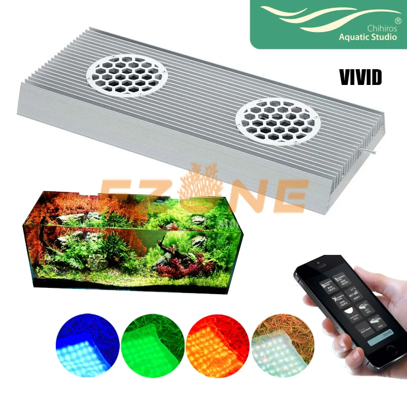 Chihiros ビビッド Led 照明アプリ調光対応の Rgb 水族館植物 Led ライト Dhl 送料無料として Ada スタイル Cleaning Tools Aliexpress