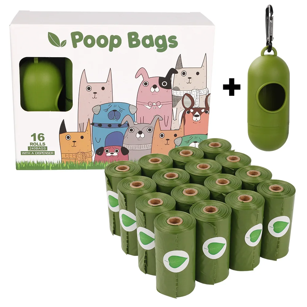 Degradable Pet Waste Poop Bags Dog Cat Clean Dog Poop Bags Really