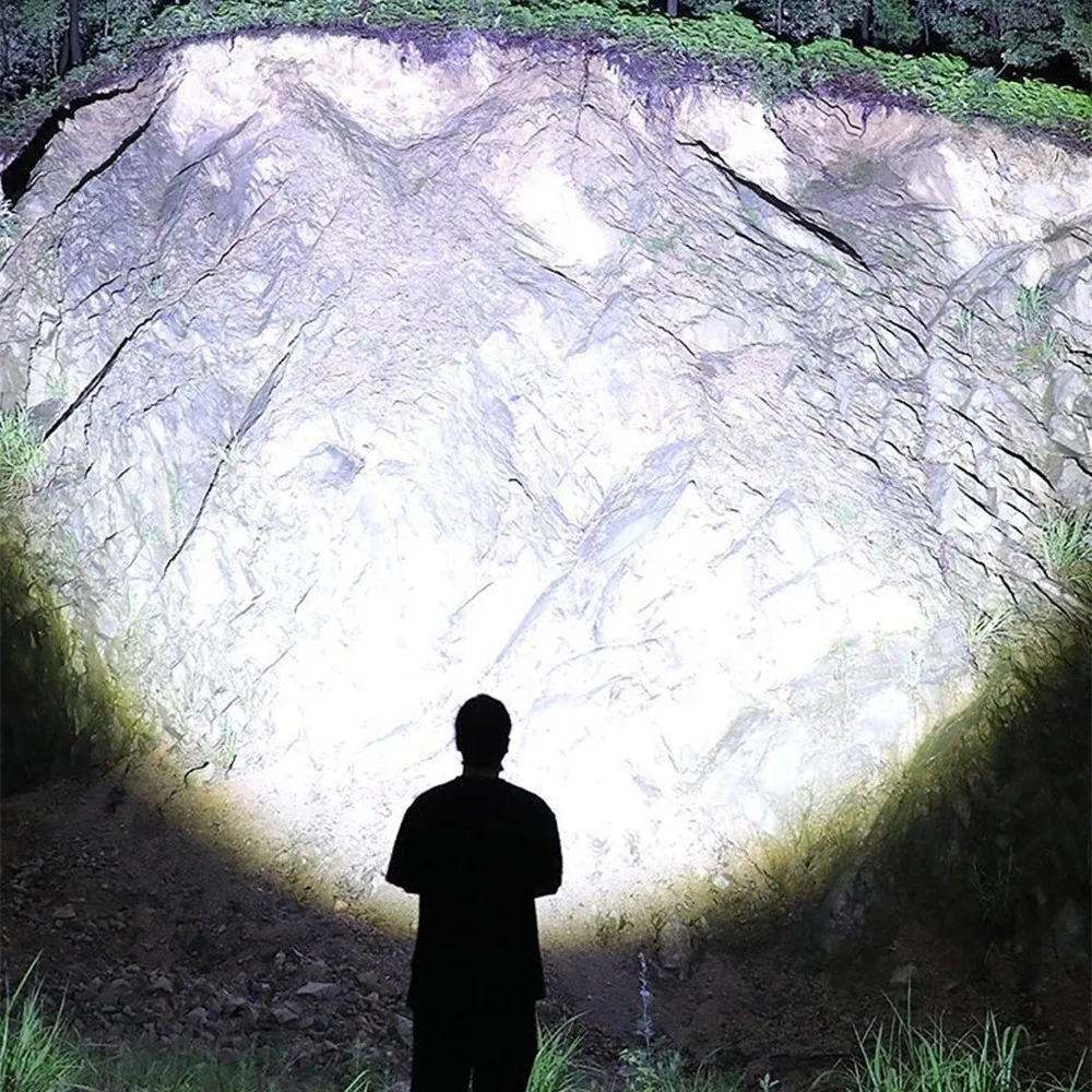 Супер Мощный USB зарядка 4 режима мини флэш светильник супер большой масштабный