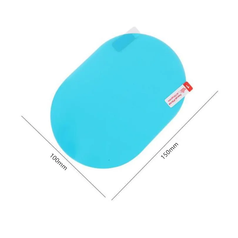 2 Pcs Car Rainproof Film Car Rearview Mirror protective Rain proof Anti fog Waterproof Film Membrane Sticker Accessories