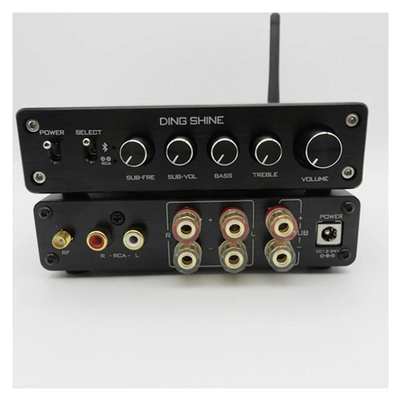 KYSLB DC12-24V 2*50 Вт+ 100 Вт TPA3116 CSR8635 4,0 Bluetooth усилитель высокой мощности 2,1 цифровой усилитель HIFI с NE5532 Op Amp