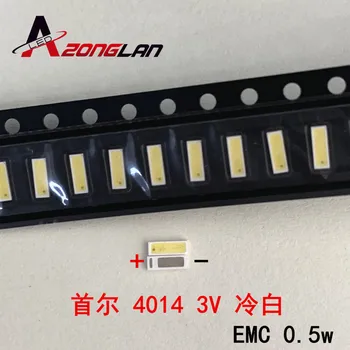 

50PCS FOR SEOUL 4014 LED Backlight 0.5W SMD 4014 LED Diodes 3V Cool white 20LM LCD Backlight for TV TV Application