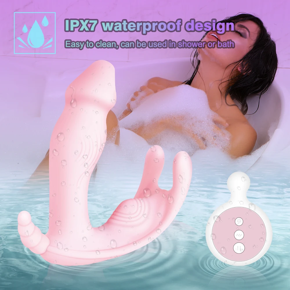 Wearable Sex Vibrator G Spot Orgasm Masturbator Dildo Sex Toy for Women Clit Stimulation Remote Control Adults Panties Vibrators 6