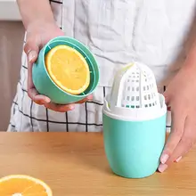 Портативная ручная соковыжималка для лимона, соковыжималка для апельсина, соковыжималка для фруктов, кофейная чашка, большая емкость, кухонные аксессуары