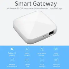 

1/2/3pcs Tuya ZigBee 3.0 Smart Gateway Hub Home Automation Bridge Connector APP Voice Control and Alexa Google Home