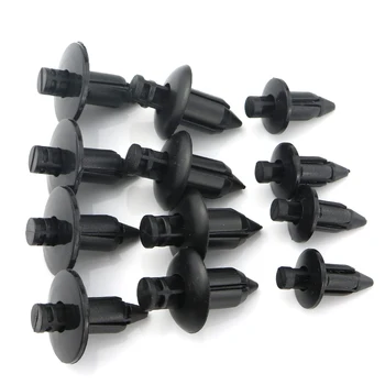 

10pcs Universal Motorcycle 6mm 7mm 8mm Black Rivet Fairing Body Trim Panel Fastener Screw Clips For Suzuki Honda Yamaha Kawasaki