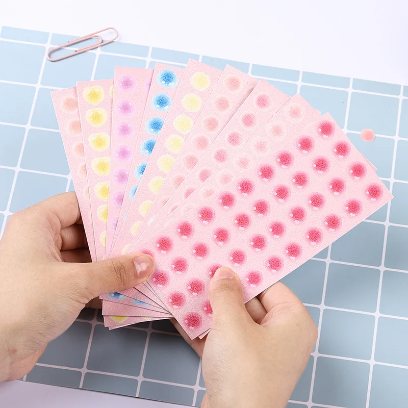 Розовая Петти-юбка пузырь светящиеся радий Стикеры Kawaii DIY Скрапбукинг палка