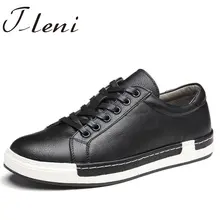 Tleni/мужские кожаные туфли высокого качества на толстой подошве; классические мужские дышащие туфли для бега на плоской подошве; мужские кроссовки для молодых мужчин; ZH-103
