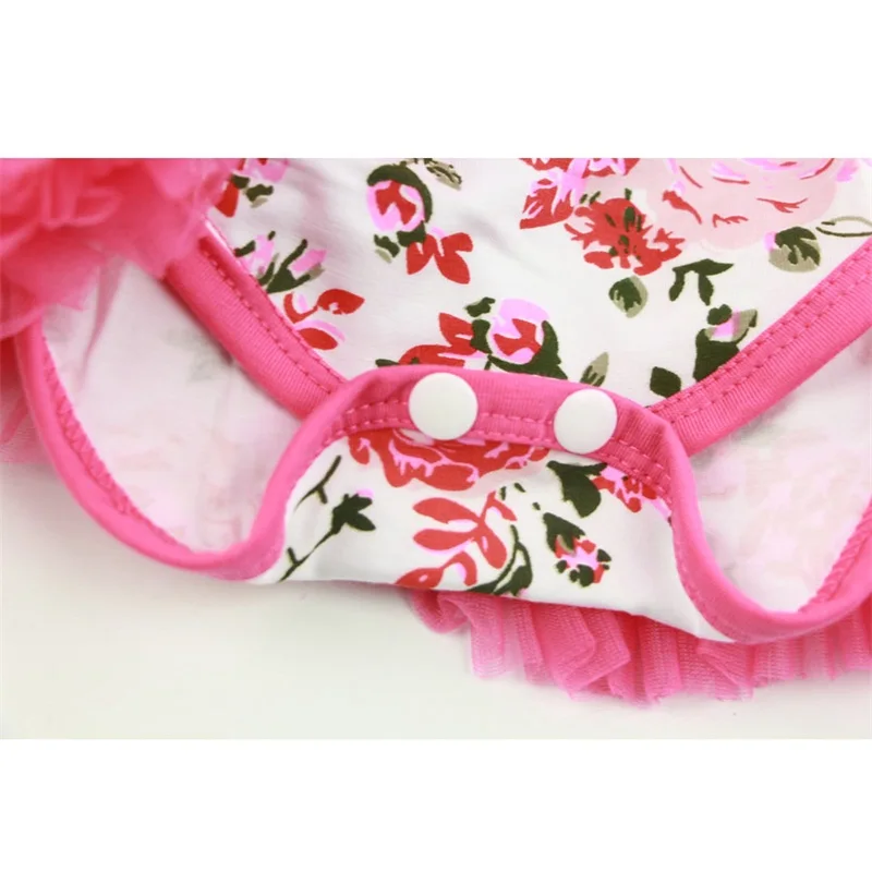 Reborn Baby Doll Одежда подходит 2"-22" куклы розовое платье принцессы цветочный дизайн прекрасная красивая кукла повязка для волос