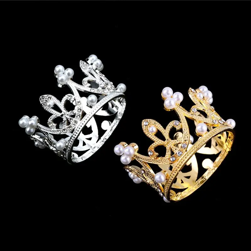Newborn Girls Boys Photography Gold Crown Props Little Baby Photo foto shooting Crown Accessories Infant bebe fotografia Prop photoshoot props