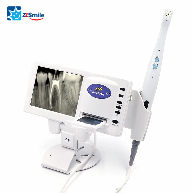 CE/FDA Approved 3-in-1 Multifunction M-168 Dental Intraoral Camera With 5" Monitor and Film Reader