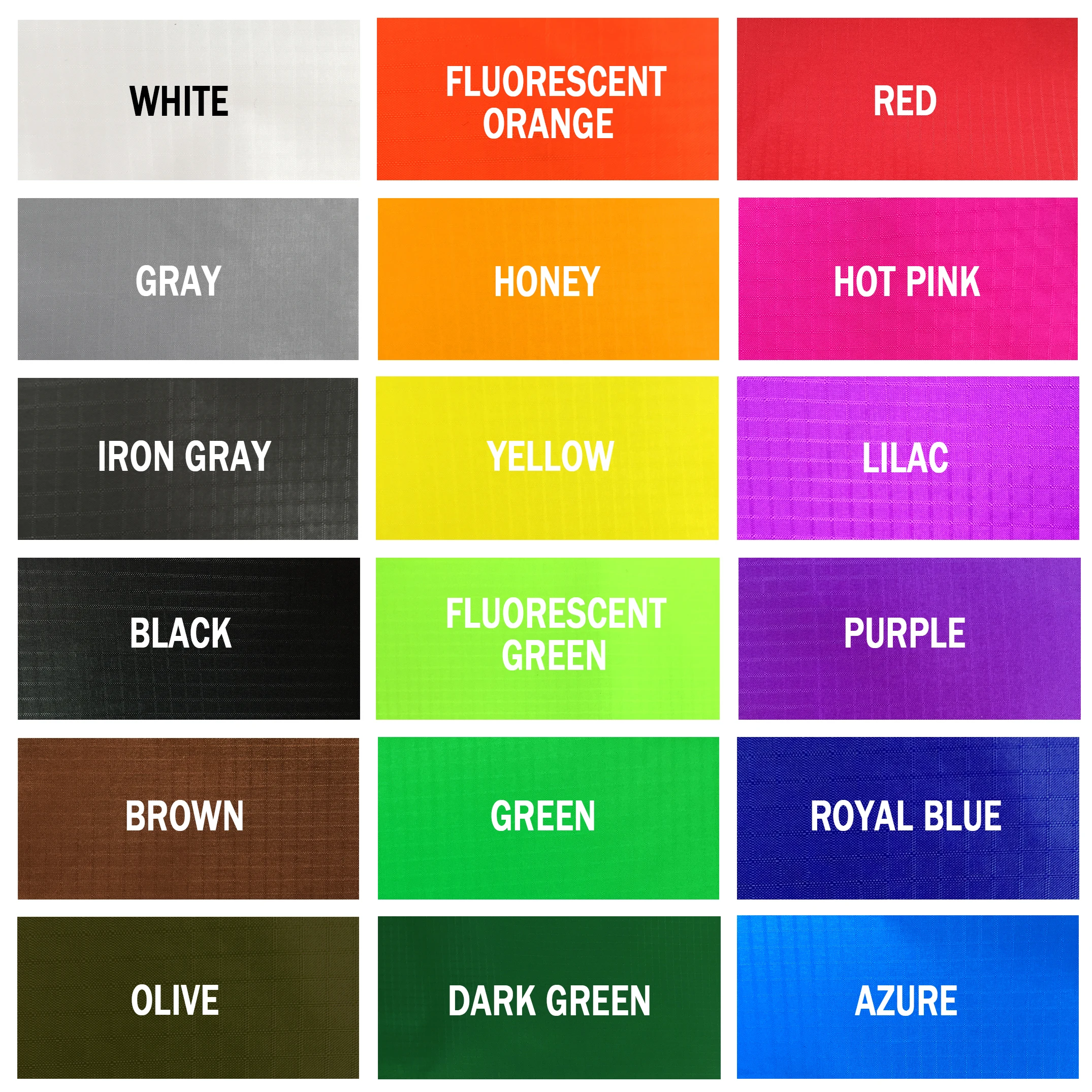 Wholesale 1.7 Yard Wide x 10 Yards Long PU Coated Outdoor Waterproof Nylon Fabric Ultralight Ripstop Kite Tent Fabric 14 Colors