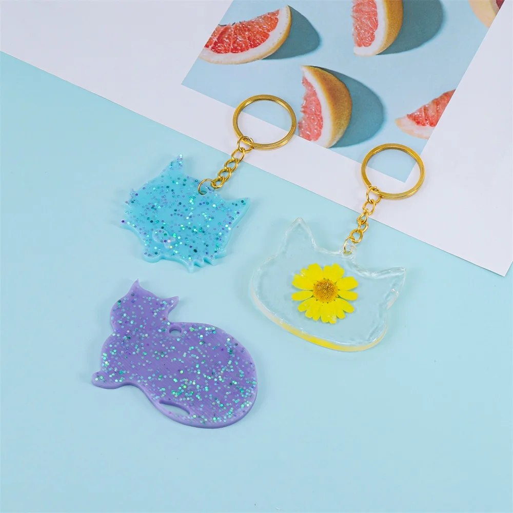 Small Kitty Silicone Mold Little Cat Mold Kitten Mold Kawaii Pet MiniatureSweet