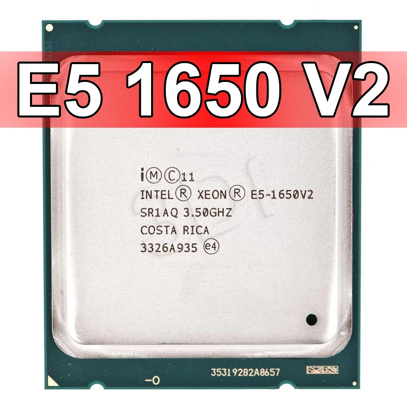 

Intel Xeon E5 1650 V2 3.5GHz 6 Core 12Mb Cache Socket 2011 CPU Processor