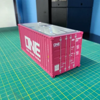 

1:30 ONE MAERSK SAF tex FedEx model of the container Pen boxes napkin holder box tissue box diorama 1/72 square tissue box