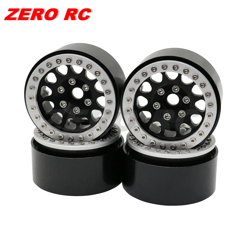 ձ 1/10 RC , 1.9 ġ   , 1:10 ũѷ  SCX10 III Capra Traxxa TRX4 TRX6 , 12mm  Ʈ, 4 