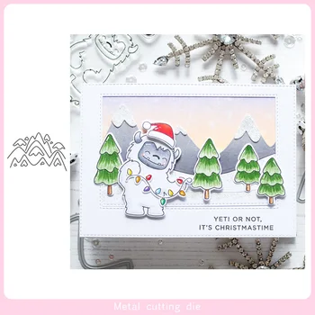 

Glacier Peaks set Metal Cutting Dies for DIY Scrapbooking Photo Album Decorative Embossing Paper Card Crafts Die Cut 2020