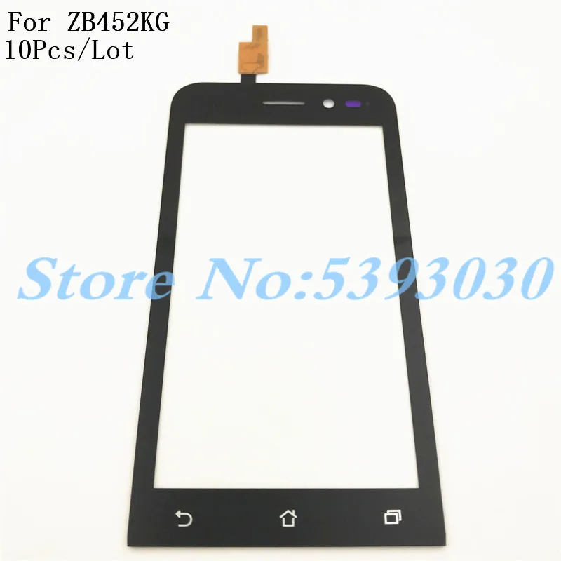 10 шт. 4," для Asus ZenFone Go ZB452KG сенсорный экран панель дигитайзер Переднее стекло сенсор сенсорный экран Запасные части