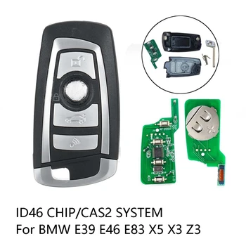 

Remote Flip Key with ID46 Chip CAS2 System HU92 Blade 4 Buttons For-BMW E39 E46 E83 X5 X3 Z3