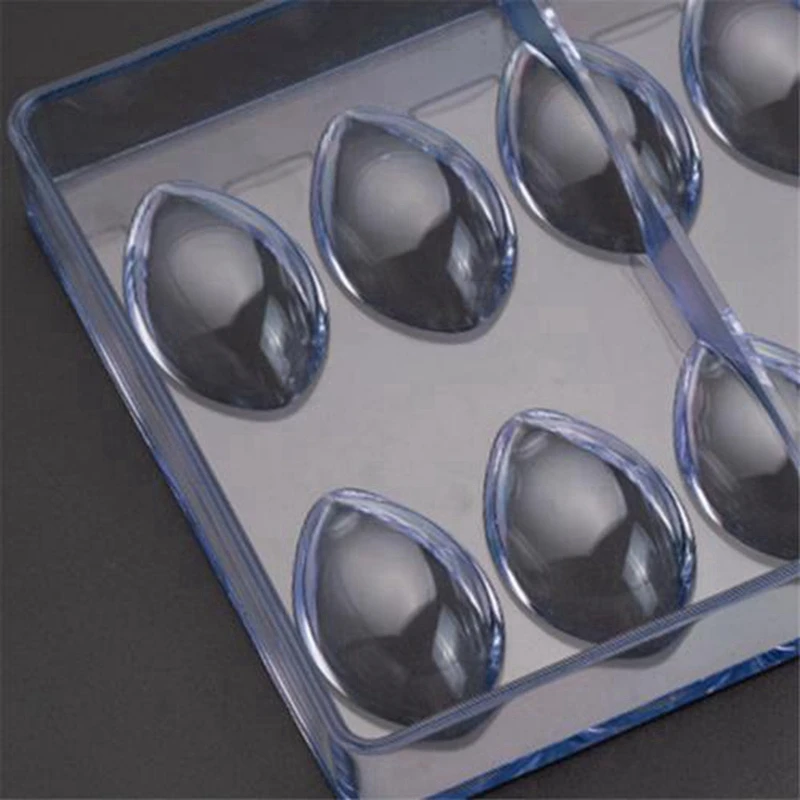 Chocolate Mold Lotus Shape Drop Water Bakeware PC Transparent Candy Making Pastry Tool Mold8