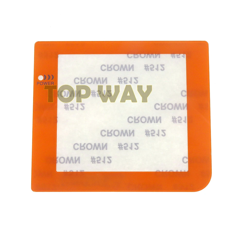 2 шт. цветные запасные пластиковые фотообои с логотипом для Gameboy Pocket GBP|lens replacement|lens