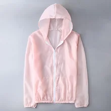 Aliexpress - Women’s Casual Sunscreen Hooded Outdoor Sun-Protective UV Jacket Sport Run Coats Summer Jacket Hooded Sunscreen Hooded