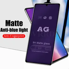 Анти-синий луч светильник протектор экрана матовое закаленное стекло для Xiaomi mi 9 SE 8 Lite A3 красный mi Note 6 8 Pro Pocophone F1 S2 6A