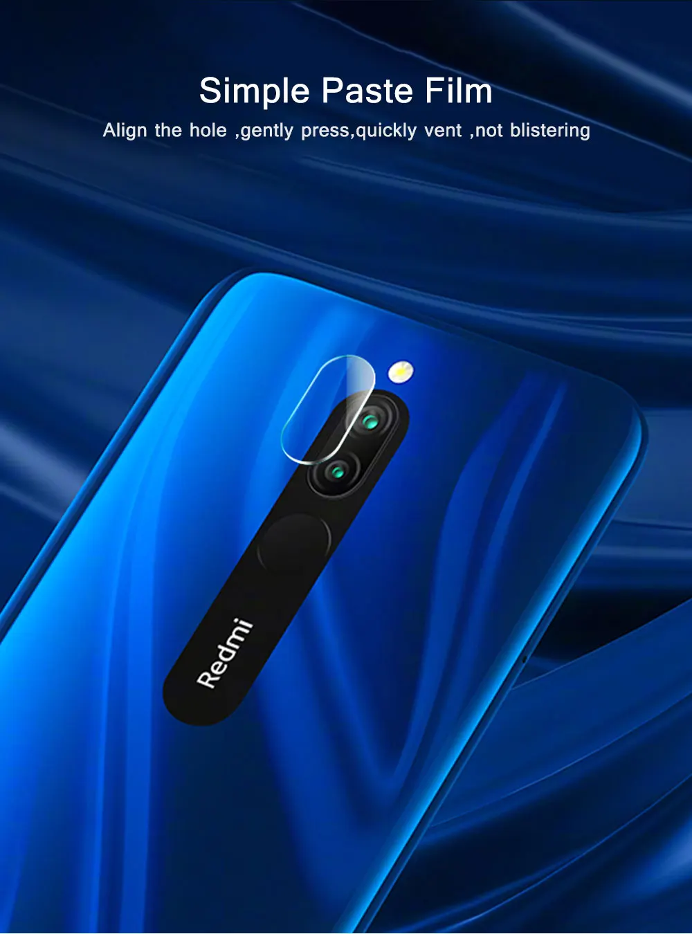 2 шт Стекло для Xiaomi Redmi 8 камера объектив пленка для экрана из закаленного стекла для Redmi 8A 8 A стеклянная задняя защита прозрачная Pantalla