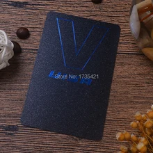 Популярный дизайн золото/серебро Горячая печать CMKY ПВХ пластиковые кредитные карты