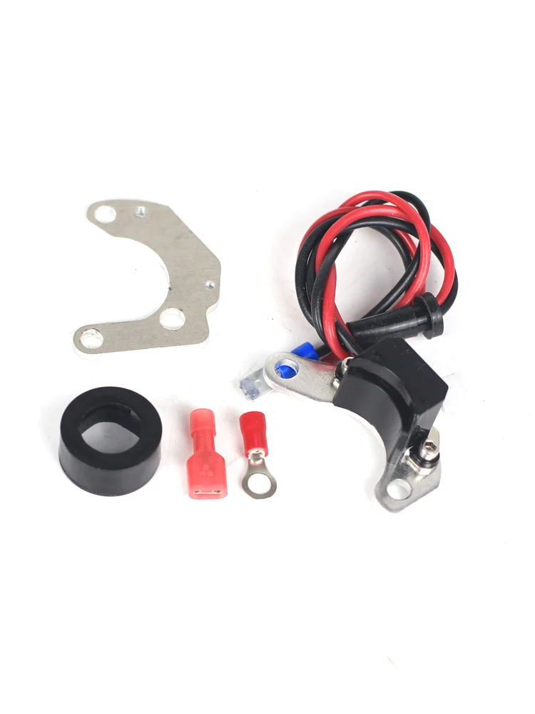 SherryBerg New Distributor Electronic Ignition Kit for Lucas 45D 43D & 59D Distributor Positive Earth Extra Aluminum plate