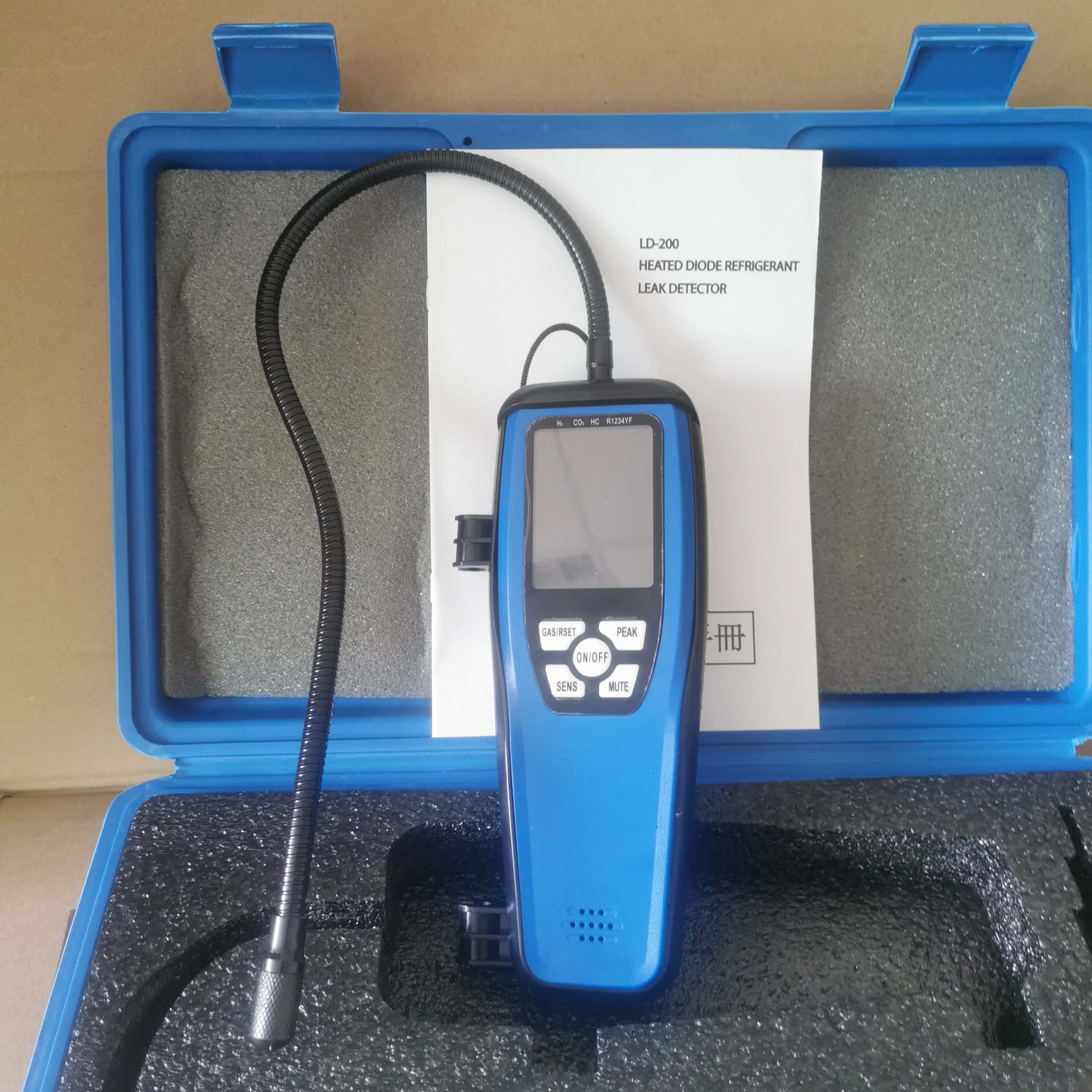 Heated Diode Refrigerant Leak Detector For R134a R32 R22 R404a R407c