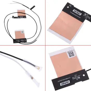 

1Pair M.2 Wireless IPEX MHF4 Antenna WiFi Cable for In-tel AX200 9260 9560