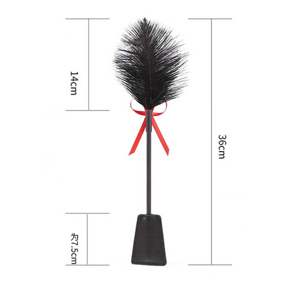 БДСМ флирт тиклер кнут птичье перо секс игрушка товары для пар женщины взрослые