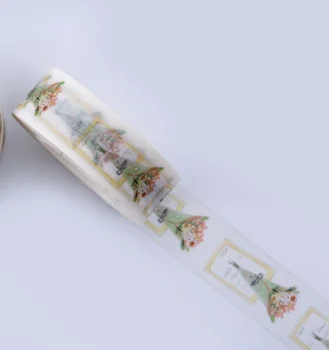 

Happy flower adhesive washi tape(1lot=10pieces)