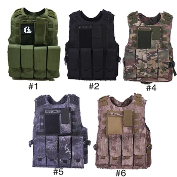 

Special Forces Vest Adventure Equipment Average Code 4 Colors 1PCS Wargame Waistcoatmen Field Tactical Equipment Men'S Fashion