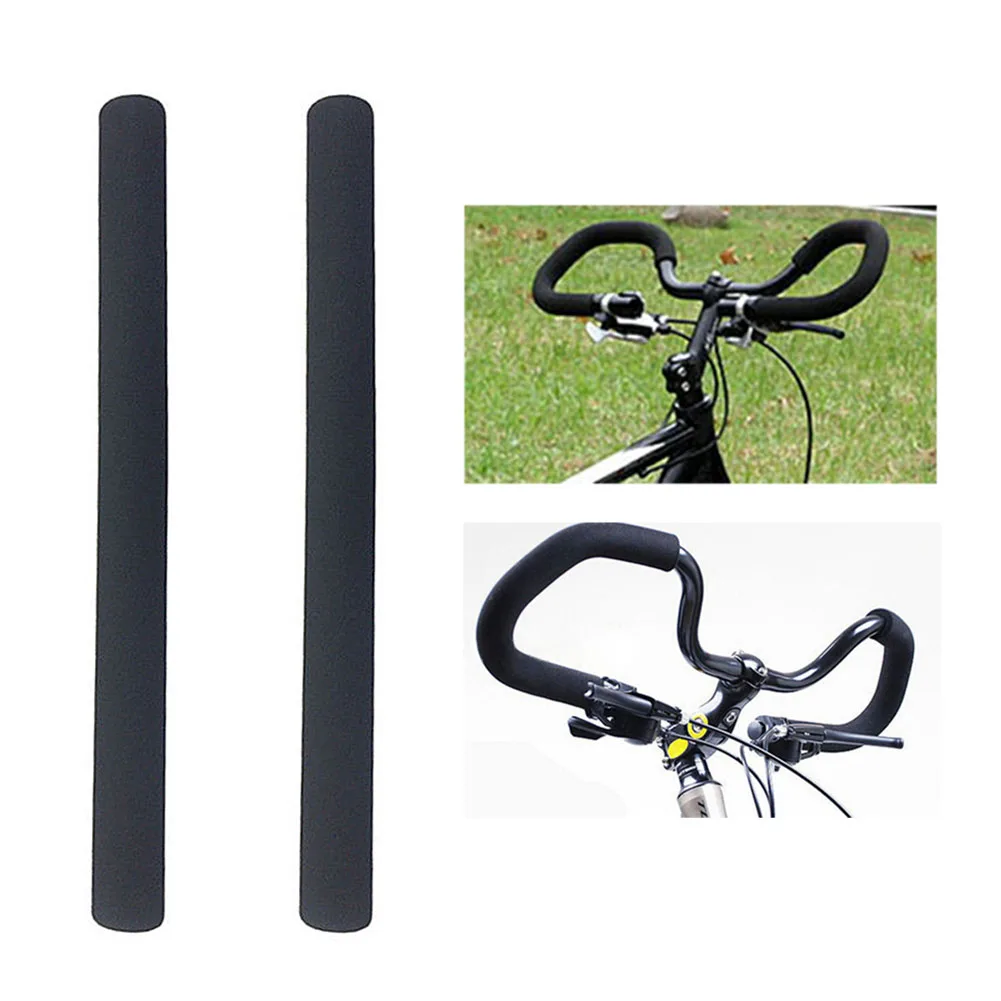 2pcs Bicycle MTB Bike Smooth Tube Sponge Foam Rubber Handlebar Grips Hot**