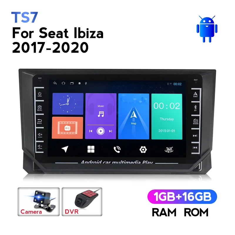 2Din Android автомобильный мультимедийный GPS-навигатор Автомобильный радиоплеер для