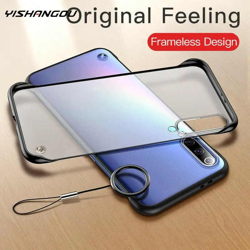 

YISAHNGOU Ultra Thin Frameless Clear Hard Case Cover For Redmi K20 4X 7 7A 6A Note 6 7 Pro Xiaomi Mi 8 9 SE 9T A3 Lite CC9 CC9E