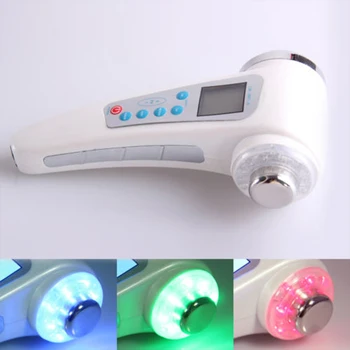 

4 in 1 Photon Ultrasonic beauty instrument/photon 3Mhz and 1Mhz ultrasound lose weight and skin care multifunction beauty device