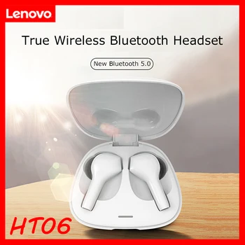 

Lenovo HT06 Earphone New True Wireless TWS Headset Bluetooth 5.0 Sports/Invisible/Long battery life/Noise reduction Universal