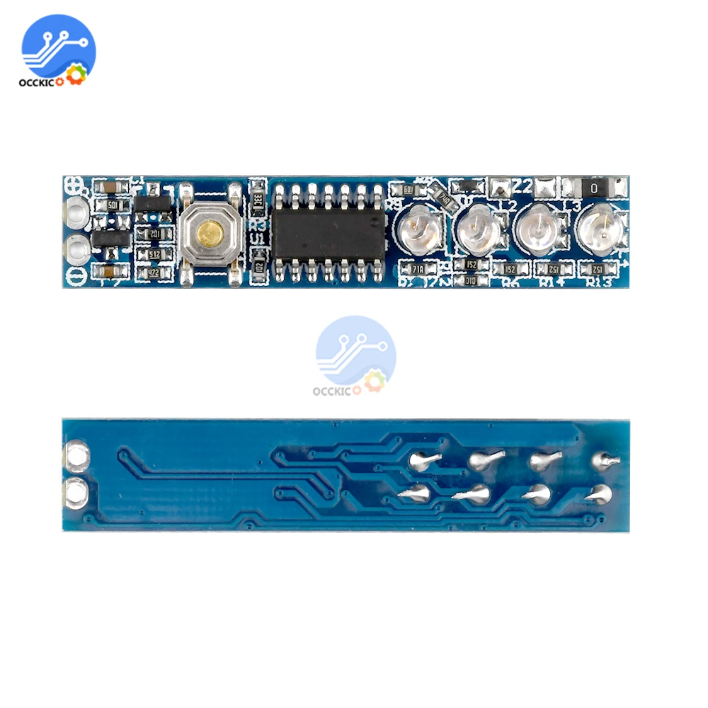 Индикатор емкости литиевых батарей BMS 1S 2S 3S 18650 тестер уровня внешнего