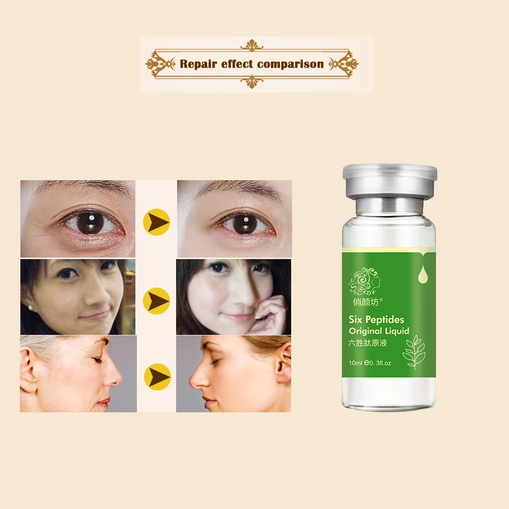 

Anti Aging Six Peptides s erum Rgireline Liquid For Striae Anti-Wrinkle Cream Rejuvenating Face Lift Skin Care