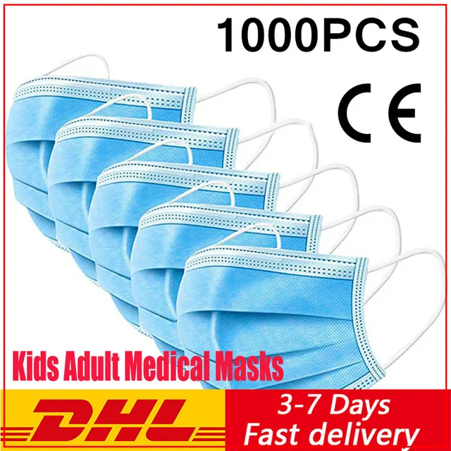 US $9.18  masque mascarillas facial lavable antivirus kn99 respirator artificial medico flu ffp2 3m DHL masec