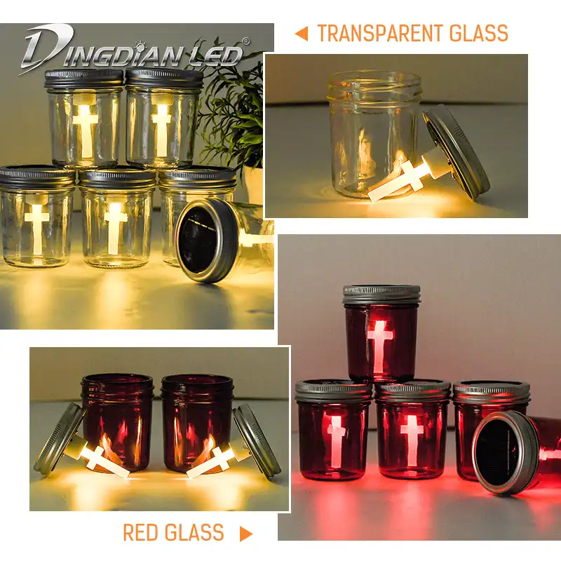 Dingdian Led Solar Powered Lamp Grave Light Home Light Graveyard