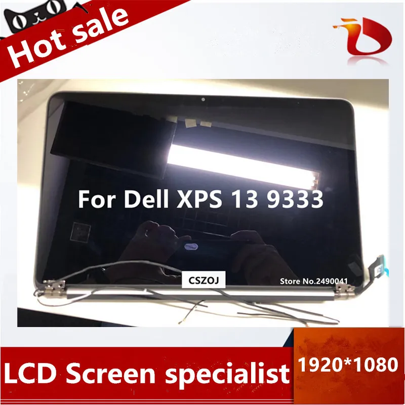 Тест 13," Ноутбук lcd сенсорный экран Полный Топ крышка в сборе для Dell XPS 13 9333 DFTH4